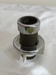 Used Delta RP21906 & RP21907 Chrome Soap Lotion Dispenser Base, Body Gasket, Nut. Fixed Price $15.00.