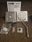 New Moen TS2712 90 Degree Posi-temp Shower Trim Only Polished Chrome. Fixed Price $99.99.