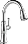 Delta Cassidy Pull-down Kitchen Faucet Lumicoat Chrome-certified Refurbished. Fixed Price $297.79.