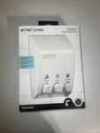 The Dispenser Iii 3 Chamber Shower Wall Shampoo Soap Vtg Better Living Products. Fixed Price $30.00.