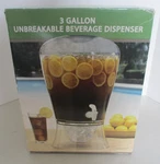 3 Gallon Unbreakable Beverage Dispenser, New In Box (creative Ware, Made Usa). Fixed Price $24.89.