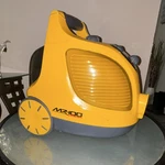 Vapamore MR-100 Primo Canister Steam Cleaner Yellow Wheels Brush. Fixed Price $150.00.