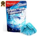 12PC Septic Tank Treatment Dissolvable Enzyme Packs Odor Waste Grease Control. Fixed Price $13.89.
