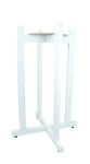 27" Wood Floor Stand For Water Dispenser Crock (SF314) White. Fixed Price $52.49.