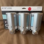 Better Living Products 76335-1 Aviva Chamber Wall Mount Soap -shower Dispenser. Fixed Price $60.00.