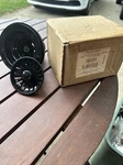 Brasstech 123/54 Garbage Disposal Stopper, Black. Fixed Price $15.00.