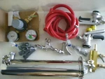 TAPRITE43-0140-00 Premium Dual Faucet Dispense Kit/ KIT,DLX,3''DBLX14,SS Fct/shk. Fixed Price $239.98.
