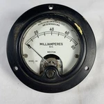 Weston Milliamperes Mr 35 W080DCMA Model 301-1. Fixed Price $14.95.