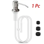 1/2 Pcs 360 Stainless Steel Kitchen Sink Liquid Soap Dispenser Pump Bottle Tube. Fixed Price $7.99.
