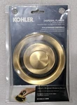 Kohler R11352-C-2MB Garbage Disposal Flange Brushed Moderne Brass Gold Tone -new. Fixed Price $34.98.
