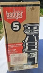 Insinkerator Badger 5 Garbage Disposal, Standard Series 1/2 Hp Continuous Feed. Fixed Price $149.99.