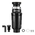 Vevor Garbage Disposal 1/2 Hp Continuous Food Waste Disposer 3450RPM Ez Connect. Fixed Price $62.99.