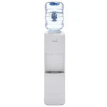 Hot & Cold Water Cooler Dispenser Free Standing 5 Gallons Top Loading White. Fixed Price $213.36.