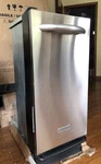 Kitchenaid KUCS03FTSS1, 15" Integrated Built-in Trash Compactor, Stainless Steel. Fixed Price $280.89.