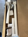 Westbrass Tubular In. Cable Drive Bath Waste Matte Black, D50P27TLE-62. Fixed Price $53.99.