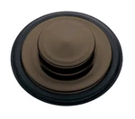 Mocha Bronze Insinkerator Kitchen Stopper Drain Cover 3.25 Inch Durable. Fixed Price $31.39.