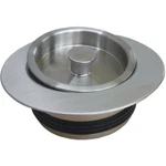 Lasco Disposal Stopper 03-1075 Heavy Duty Pvc Flange Satin Nickel. Fixed Price $8.00.