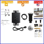 Long 3.5" Sink Top Air Switch Kit For Garbage Disposals, Brushed Nickel. Fixed Price $57.49.