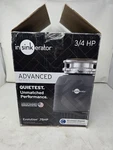 Insinkerator Evolution .75 3/4HP Advanced Series Food Waste Disposer. Fixed Price $179.99.