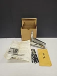 Nos Vintage Lathurn Chrome Wall Mount Service Station Soap Dispenser New Box. Fixed Price $75.00.