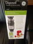 Disposall Garbage Food Waste Disposer 1/3 Hp Motor. Fixed Price $59.95.