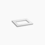 Kohler 5455-S33 25" Vanity Top With Single Verticyl Rectangular Cutout White. Fixed Price $124.99.