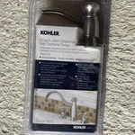 Kohler Traditional Soap/lotion Dispenser, Polished Nickel, 1894-C-VS. Fixed Price $29.99.