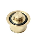 Brizo 69072-GL Brass Kitchen Sink Disposal Flange And Stopper-luxe Gold Open Box. Fixed Price $39.00.