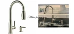 Peerless 1-HANDLE Deck Mount Pull-down Handle/lever Residential Kitche Faucet. Fixed Price $103.99.
