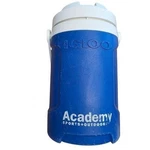 Igloo 1/2 Gallon Water Jug Royal Blue Academy Fence Hooks Cooler Team Work. Fixed Price $10.00.