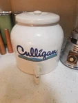 Vintage Culligan Advertising Water Mountain Mtn Corp Ceramic Jug Dispenser. Fixed Price $164.00.