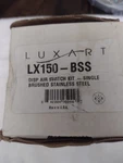 Luxart LX150-BSS Disposal Air Switch Single Outlet Brushed Stainless. Fixed Price $100.00.