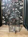 Anchor Hocking Isaac J Collins No. 24 Glass Beverage Dispenser W/ Spigot 1.5 Gal. Fixed Price $50.97.