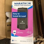 Marathon Manual Soap Dispenser Black - New In Box. Fixed Price $30.00.