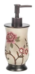 Popular Bath Soap Dispenser/lotion Pump, Larrisa Collection, Rose Design Brown. Fixed Price $24.29.