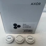 Hansgrohe/axor 97987000 Montreux Porcelain Caps Original 3 Replacements New. Fixed Price $45.00.