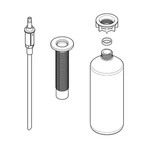 Moen 173490 Underdeck Service Kit Modern S3947 Residential 0.1 Lbs. Fixed Price $48.74.