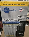 Insinkerator Badger 1XL Non-corded 1/3-HP Continuous Feed Garbage Disposal ***. Fixed Price $99.99.