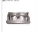Franke FHX710-30S Farmhouse Apron Front Stainless Steel Sink 18 Gaug. Fixed Price $450.00.