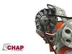 Small Block Chevy Alternator Bracket Long Water Pump New Circles Sbc Lwp 350. Fixed Price $51.50.