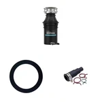 ES50 W/c 1/2 Garbage Disposal With Power Cord, Sink Seal, And Dishwasher Conn. Fixed Price $149.11.