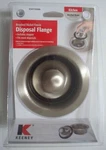 Keeney Kitchen Sink Garbage Disposal Flange-brushed NICKEL-K5417DSBN-COMBO Ship. Fixed Price $10.00.
