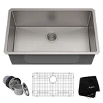 Kraus KHU100-30 Standart Pro 30" Single Basin 16 Gauge Stainless. Fixed Price $399.95.