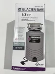 Glacier Bay Turbogrind Continuous Feed 1/3 Hp Garbage Disposal 1009507802. Fixed Price $55.00.