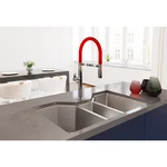 Ruvati 35 Triple Bowl Undermount 16 Gauge Stainless Steel Kitchen Sink RVH8500. Fixed Price $349.00.
