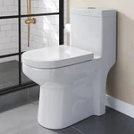 Horow One Piece Toilet Standard Dual Flush 1/1.28 Gpf With Comfortable Seat. Fixed Price $219.99.