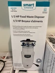 *brand New* Smart Choice 1/3 Hp Continuous Feed Waste Disposal With 2,400 Rpm. Fixed Price $45.99.