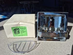 Vintage Nos 1960S Chrome Hoover # 8330 Bathroom Bathtub Soap Holder & Grab Bar. Fixed Price $19.99.