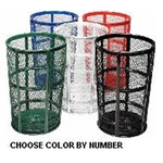 Witt Industries EXP-52BL Expanded Metal Outdoor Container- Blue. Fixed Price $286.19.