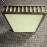 Square Recessed Commercial Ceiling Light Fixture With Diffuser Panel. Fixed Price $50.00.